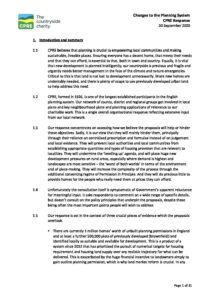 Cpre No Changes To Planning System Cpre Formal Response Final 011020