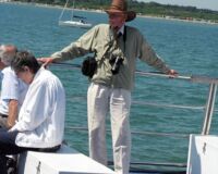 Our Vice Chairman enjoys the sea air.