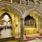 Can you spot the Purbeck marble?