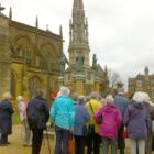 Outside Sherborne Abbey (FN)