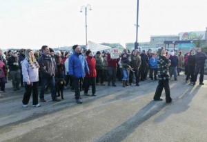 Navitus Bay protest 13th January 2013