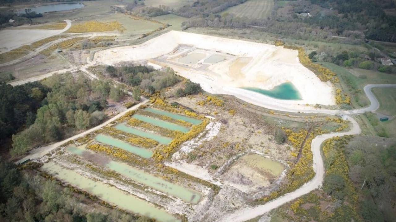 Furzebrook ball clay site visit 2025