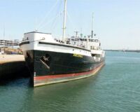 Shieldhall in Southampton dock