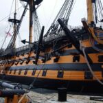 HMS Victory undergoing some serious restoration