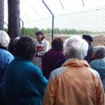The visit concluded with final questions from members to Dr Baverstock at the viewpoint overlooking the gathering station